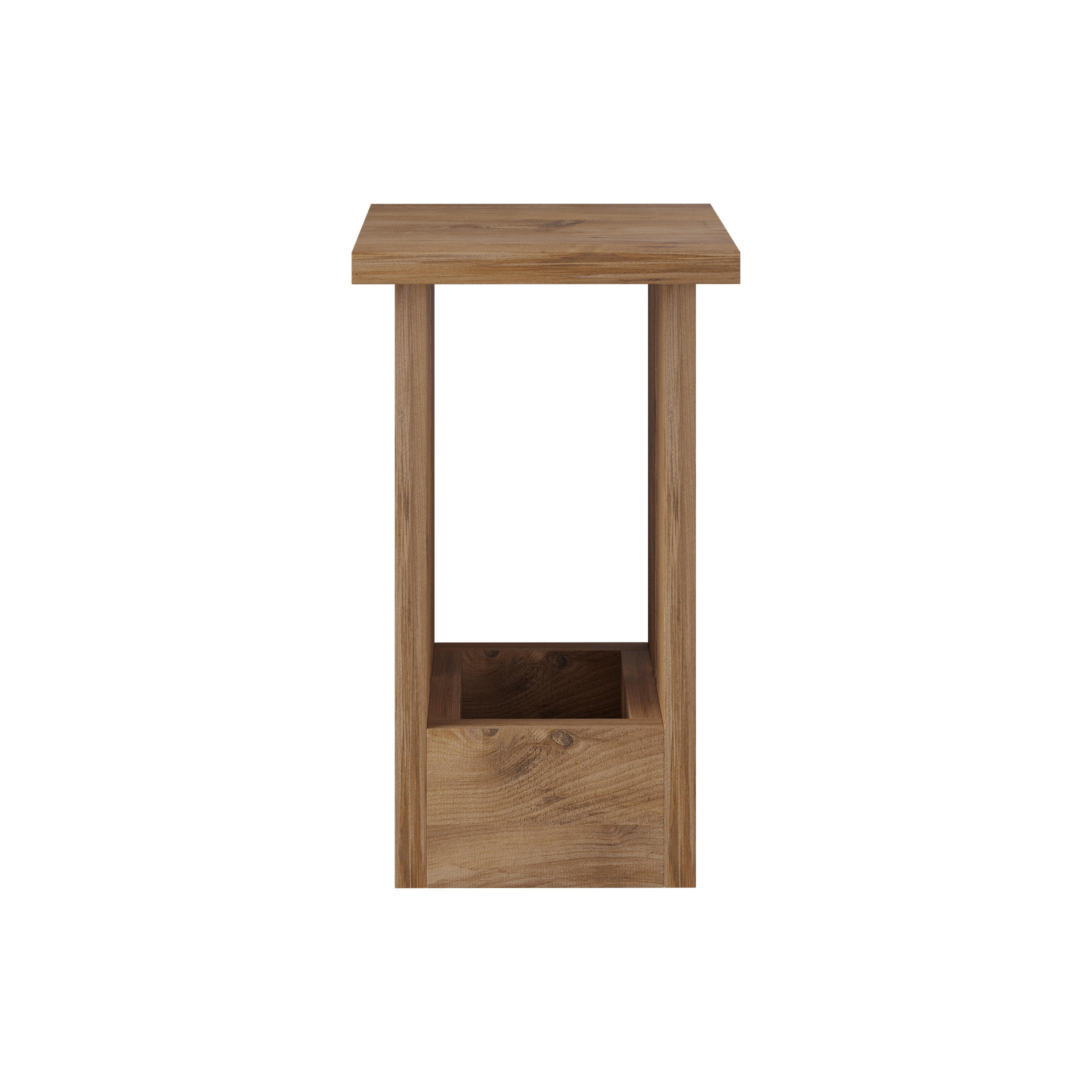 Decortie Beistelltisch Wildeiche 30x50.3x30 cm