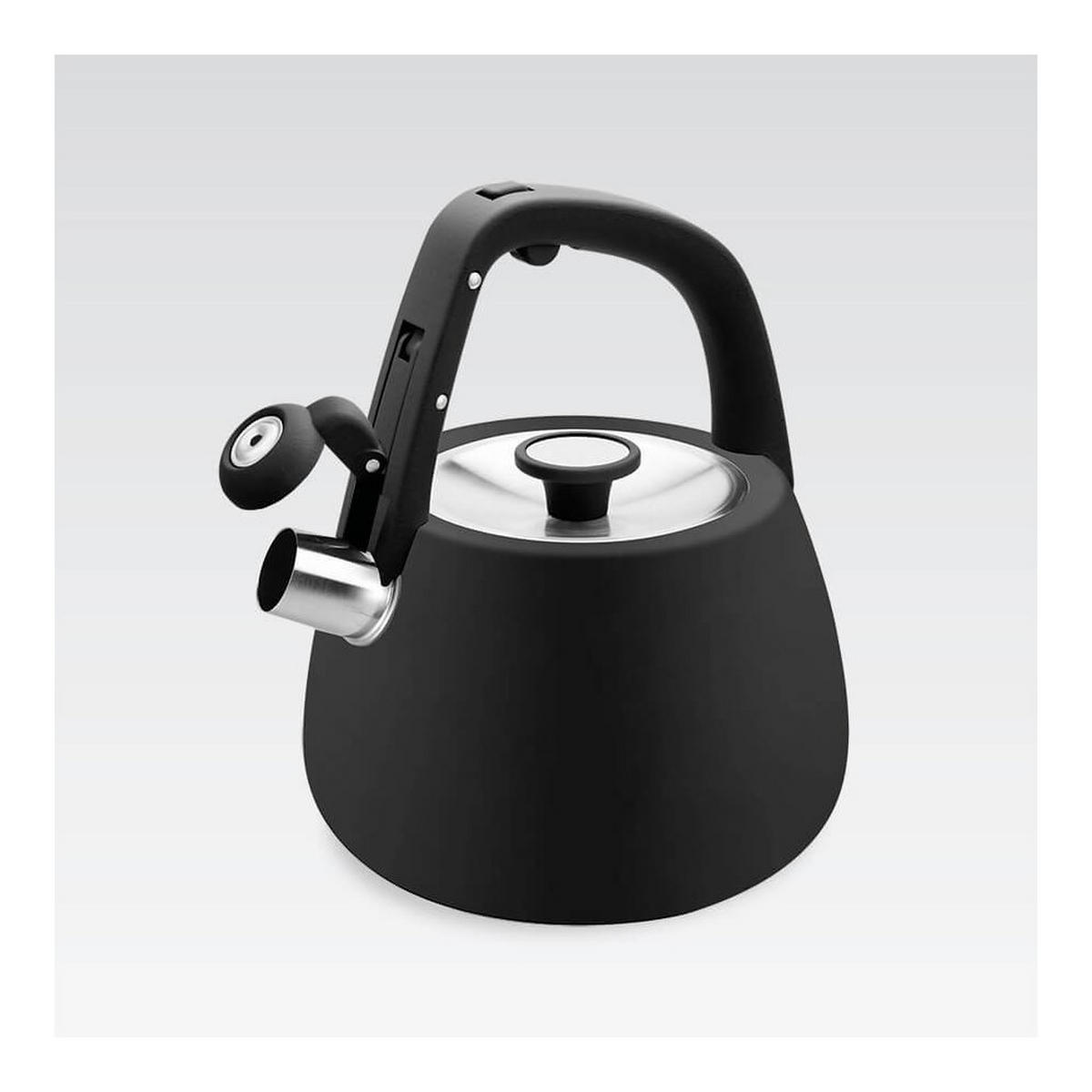 WASSERKESSEL Schwarz 20/20/24 cm MR1318BLACK - Schwarz, Metall (20cm) - Maestro 