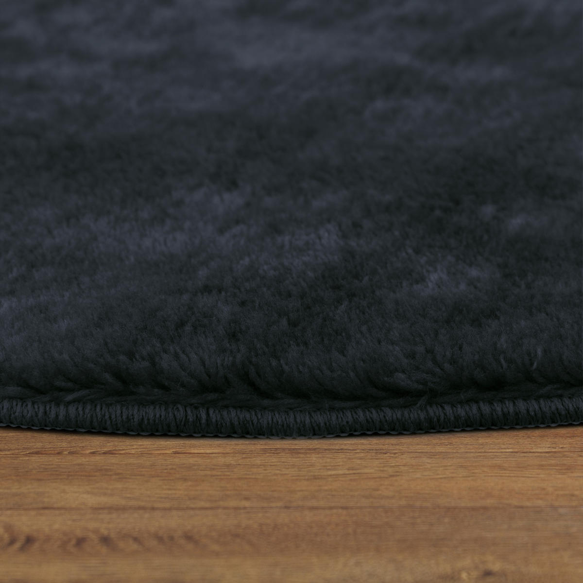 KURZFLORTEPPICH 160/160 cm Cadiz 630 - Dunkelblau, Textil (160/160cm) - Paco Home