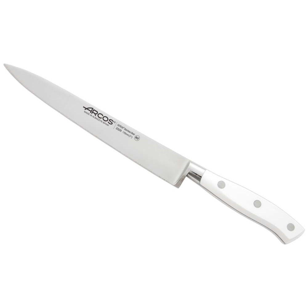 FISCHFILETIERMESSER Silber 27/2/27 cm 232924 - Silberfarben, Metall (27cm) - ARCOS