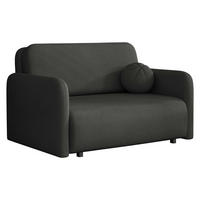 SCHLAFSOFA Viva Sun II - Schwarz, Holz/Textil (130/85/103cm) - MIRJAN24