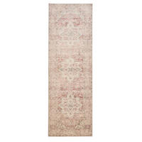 VINTAGE-LÄUFER Miray waschbar 80/240 cm - Rosa, Kunststoff (80/240cm) - benuta Nest