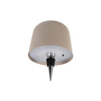 BOTTLE Lamp Cone Hat 10/10/13 cm - Grau, Metall (10/10/13cm) - Leitmotiv
