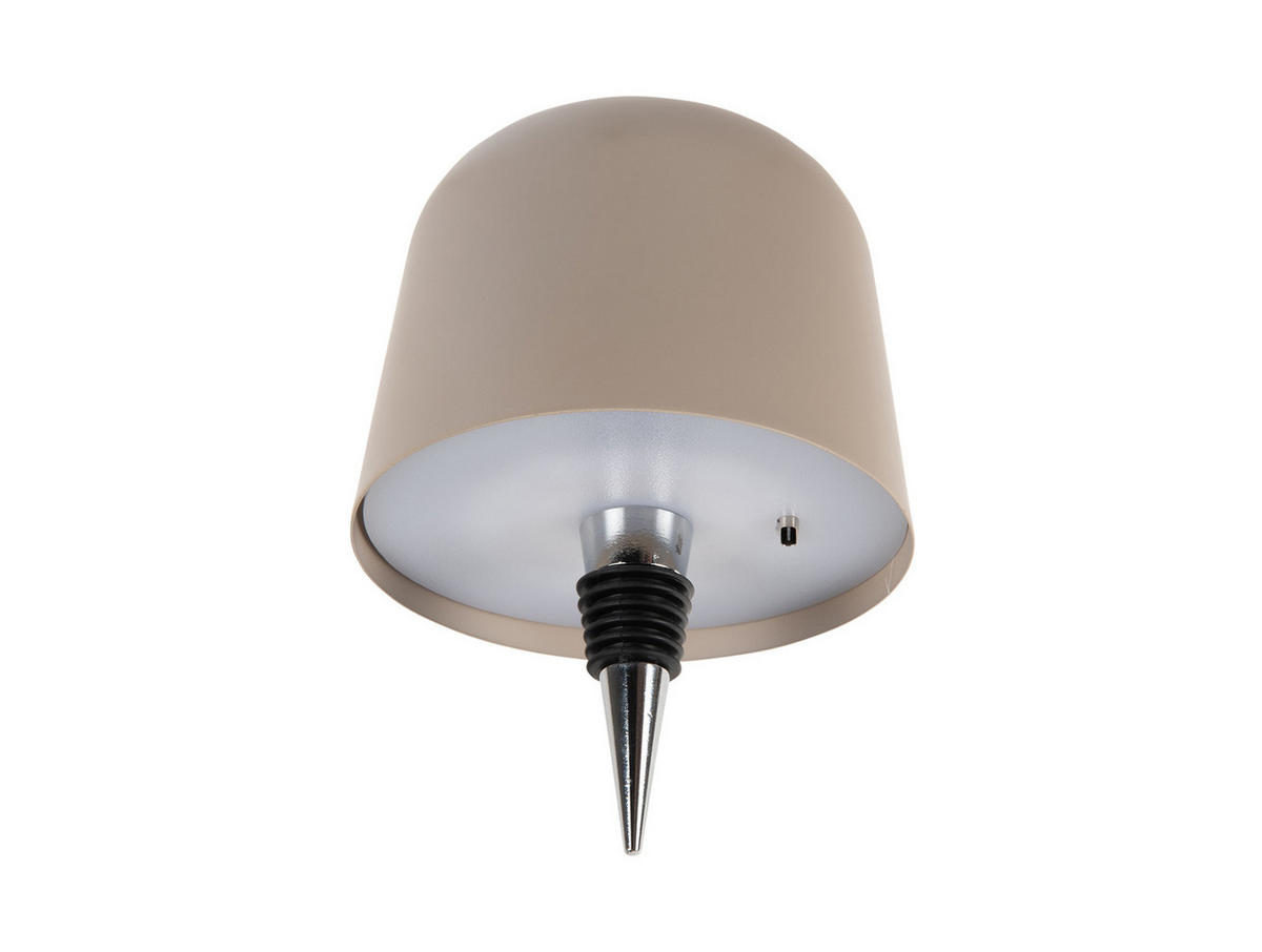 BOTTLE Lamp Cone Hat 10/10/13 cm - Grau, Metall (10/10/13cm) - Leitmotiv