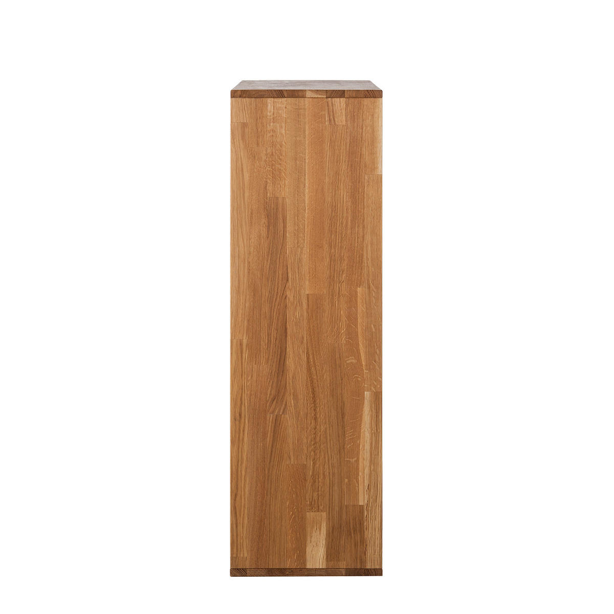 REGAL - Massivholz - Eichefarben, Holz (112/112/35cm) - home24