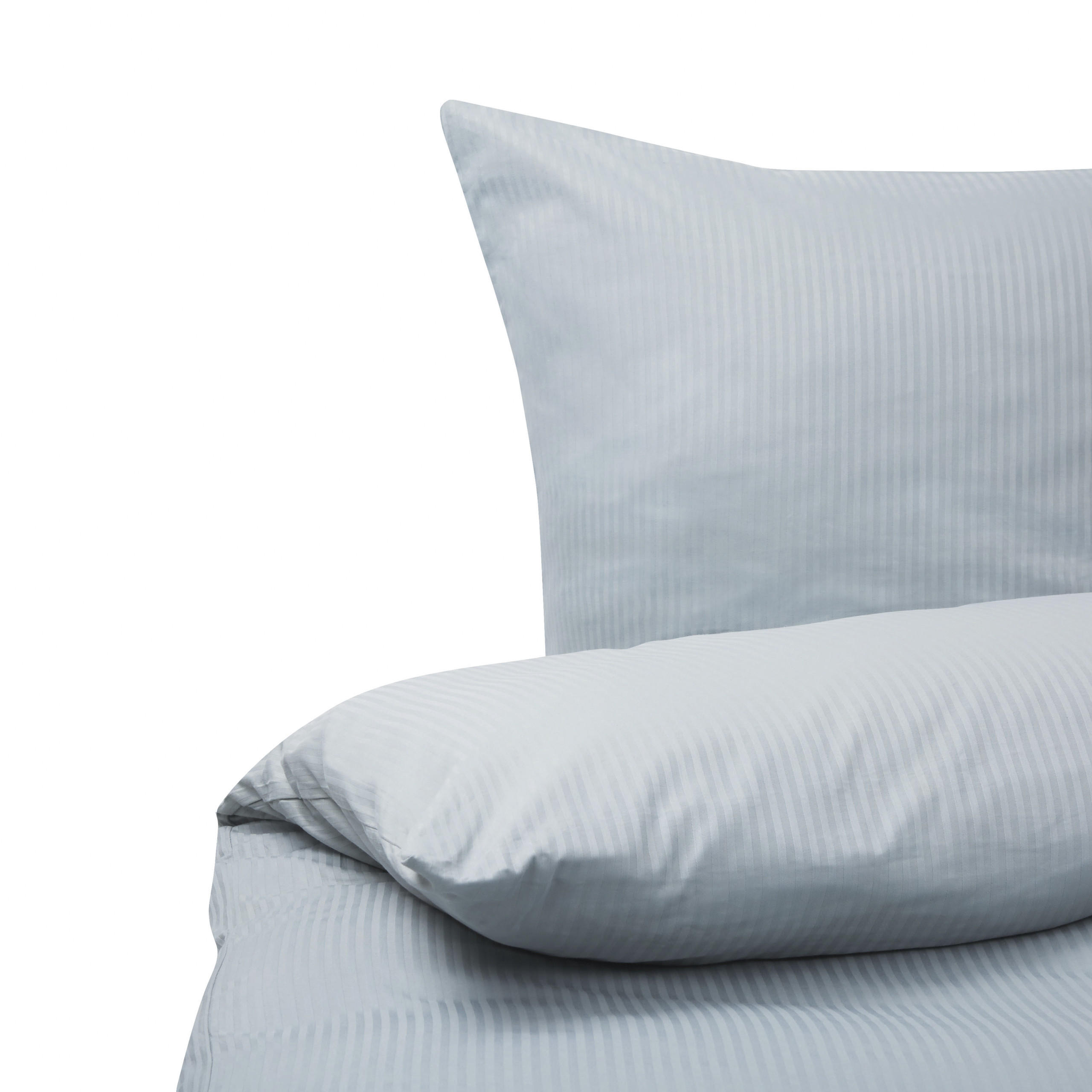 BETTWÄSCHE SET Avondale 200x220 cm - Grau, Textil (200/220cm) - Beliani