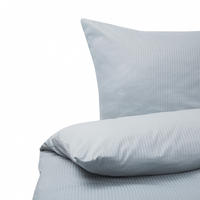 BETTWÄSCHE SET Avondale 240x220 cm - Grau, Textil (240/220cm) - Beliani