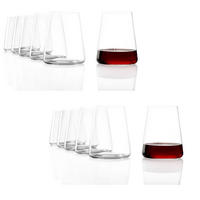 POWER Rotweinbecher Set 12 tlg - Transparent, Glas (0.5L) - Stölzle