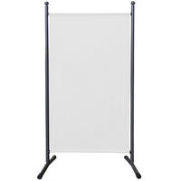 PARAVENT 1-tlg. 180x78 cm Weiss - Weiß, Metall (78/180cm) - QUICK STAR