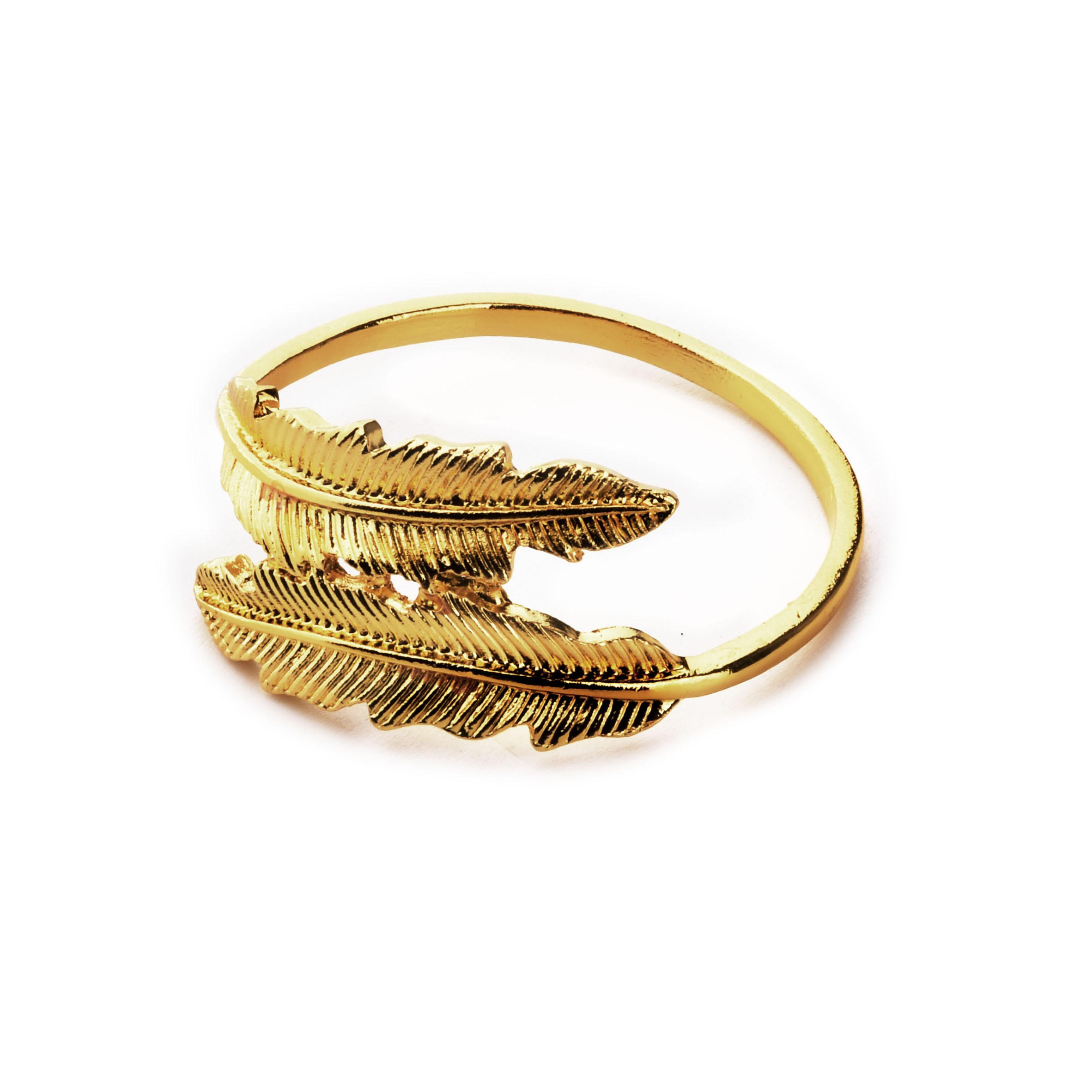 SERVIETTENHALTER Adrianne Gold 6/7/2 cm Metall - Goldfarben, Metall (7/6cm) - Mondex