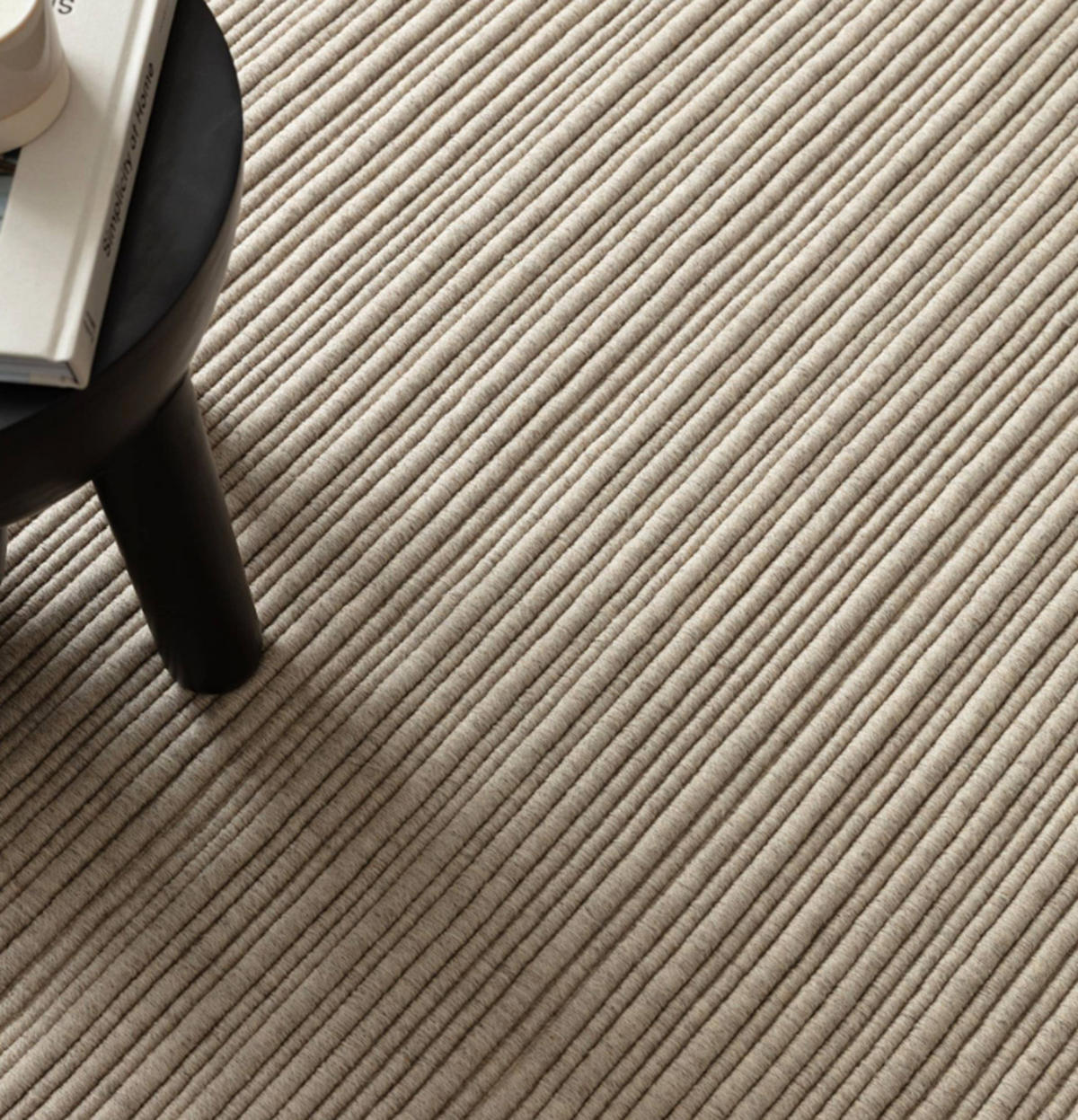 TEPPICH Wohn-/Schlafzimmer Flachgewebe TORRENTO Weiß 160x230 cm - Weiß, Naturmaterialien (160/230cm) - Novatrend