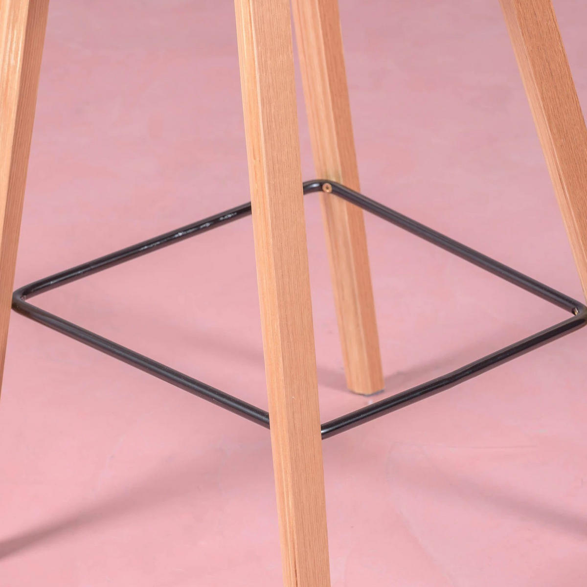 HOCKER Kunststoff Hellgrau - Hellgrau, Kunststoff (49/76/45cm) - Nest Dream