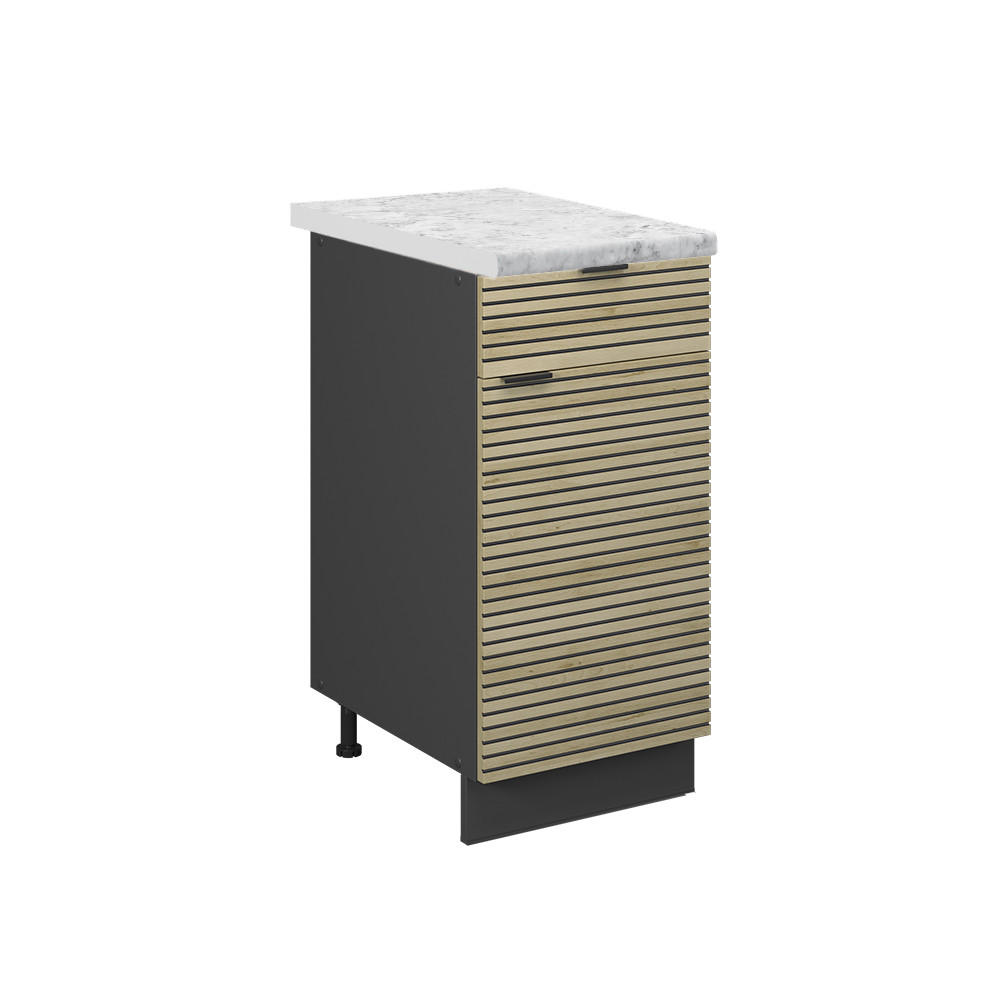 Vicco SPODNÍ SKŘÍŇKA KUCHYŇSKÉ LINKY Fame-Line Dubový panel 40 cm , PD Mramor