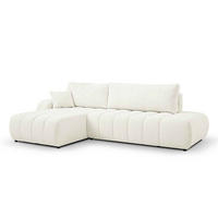 ECKSOFA BALOA Ecru - Ecru, Textil (276/88/176cm) - Pillovely