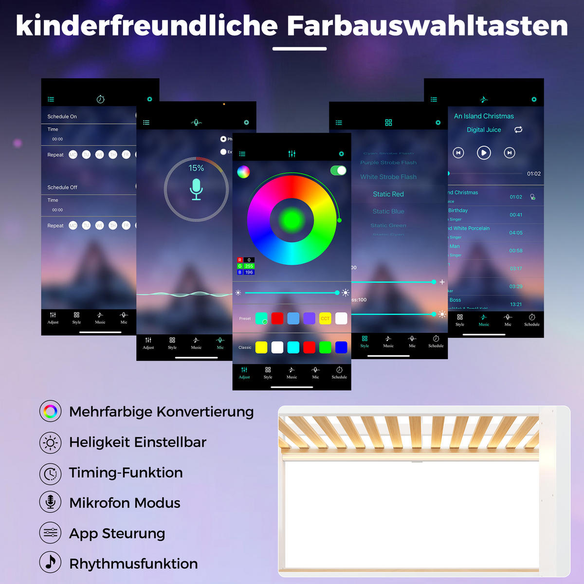 ETAGENBETT Massivholz LED Stauraumtreppe 90x200 Hausbett Weiß - Weiß, Holz - FLIEKS
