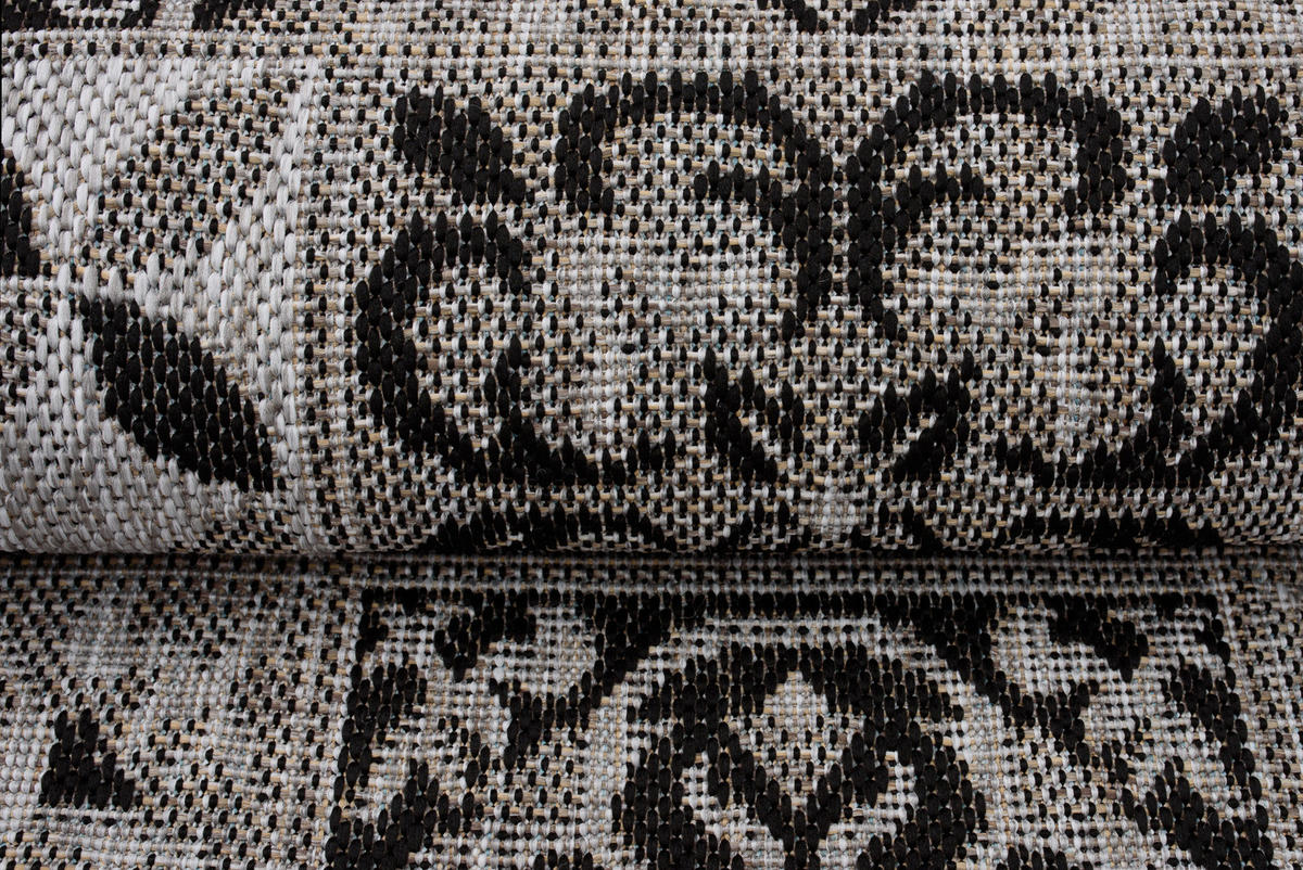 TEPPICH MELISSA Grau 140/200 cm - Grau, Kunststoff (140/200cm) - Tapiso