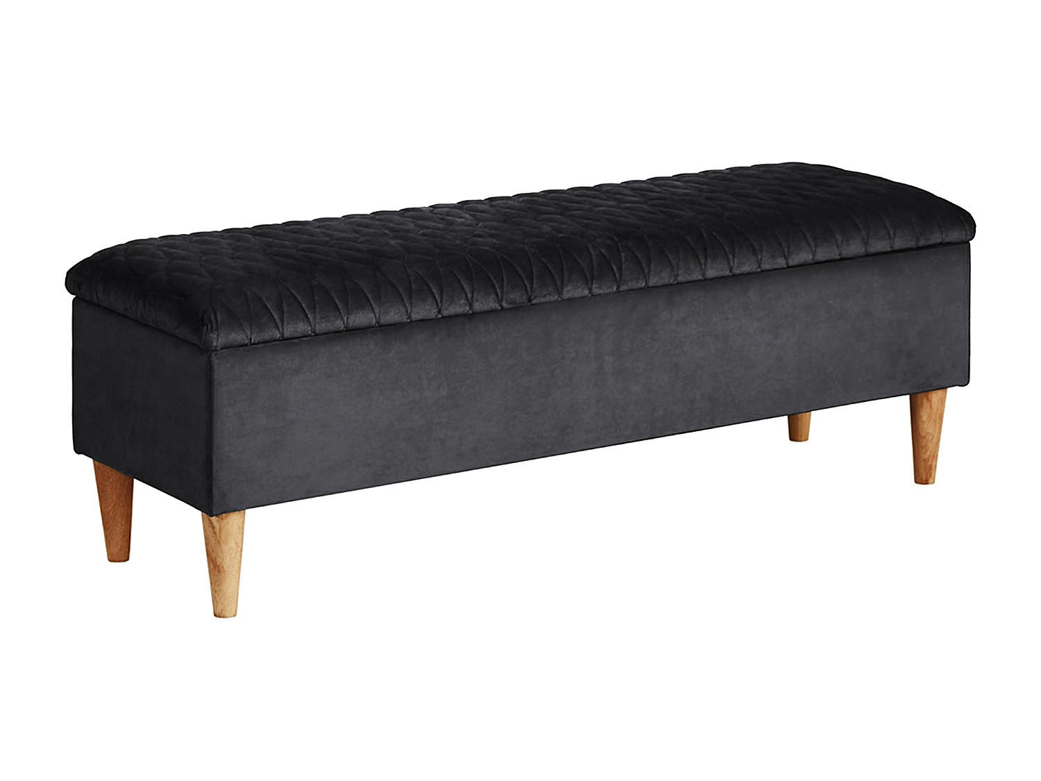 Vente-Unique Sitzbank Anthrazit 130x44.5x40 cm