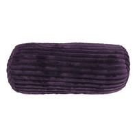 DEKOKISSEN Dez Violett 20/45/20 cm - Lila, Textil (45/20cm) - Unique Living