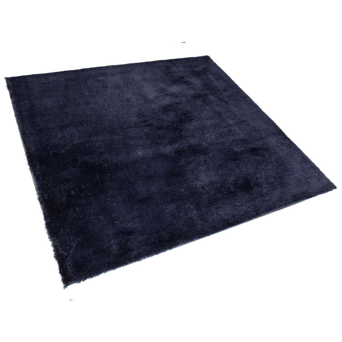 SHAGGY-TEPPICH Evren 200/200 cm - Blau, Kunststoff (200/200cm) - Beliani