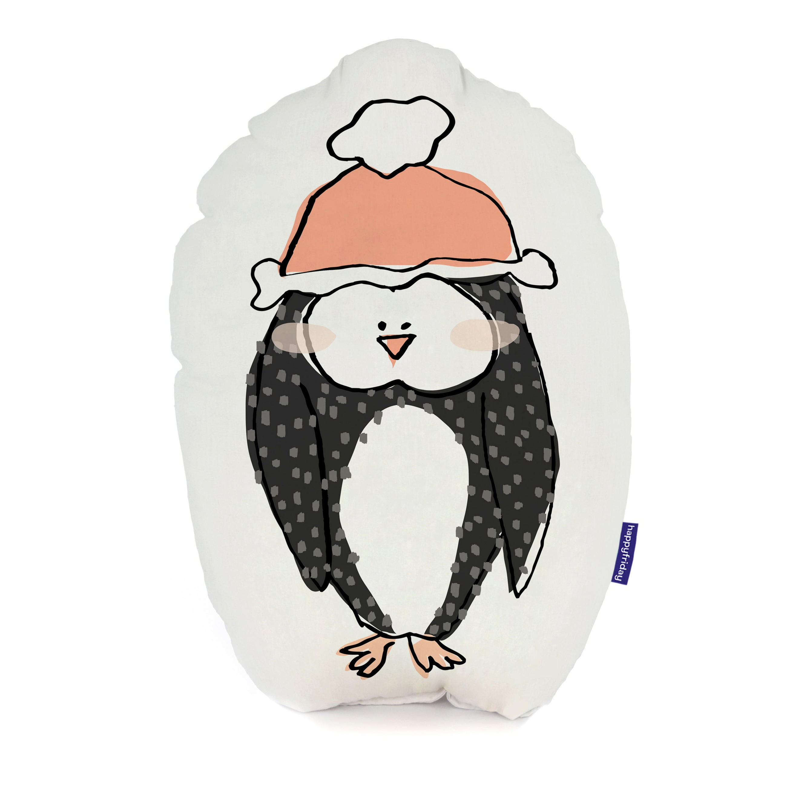 KISSEN igloo 40x30 cm mehrfarbig - Multicolor, Textil (40/30cm) - Happy Friday