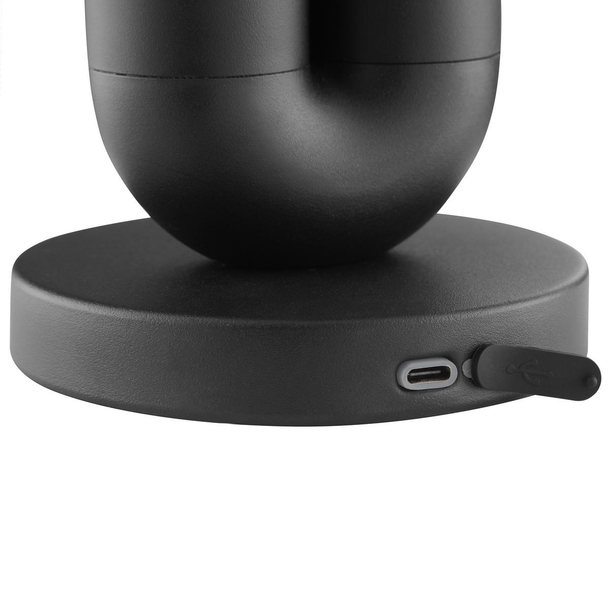 TISCHLEUCHTE Sayu Schwarz 11/11/26,8 cm - Schwarz, Metall (11/11/26.8cm) - Brilliant