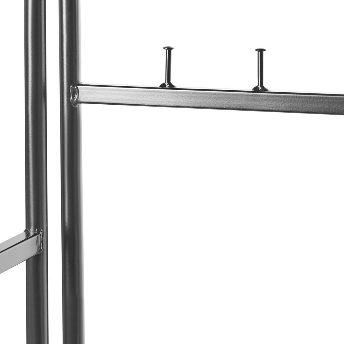 CUIER DE COLȚ negru Lawton - negru, metal (53/160/37cm) - Beliani