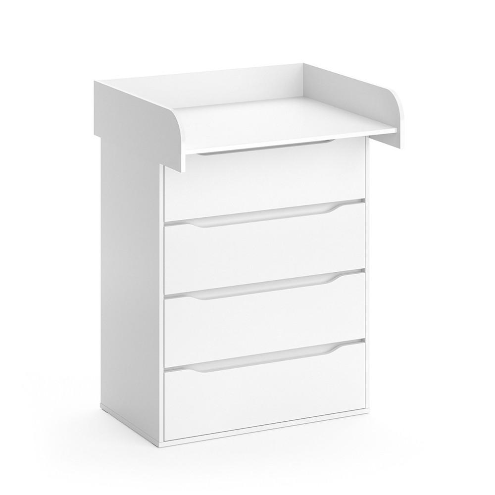 Weiß, Holzwerkstoff (83.6/117/69.7cm) - Vicco