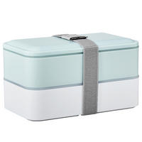 LUNCHBOX Snack Pack - Blau, Kunststoff (11/10/19cm) - BUTLERS