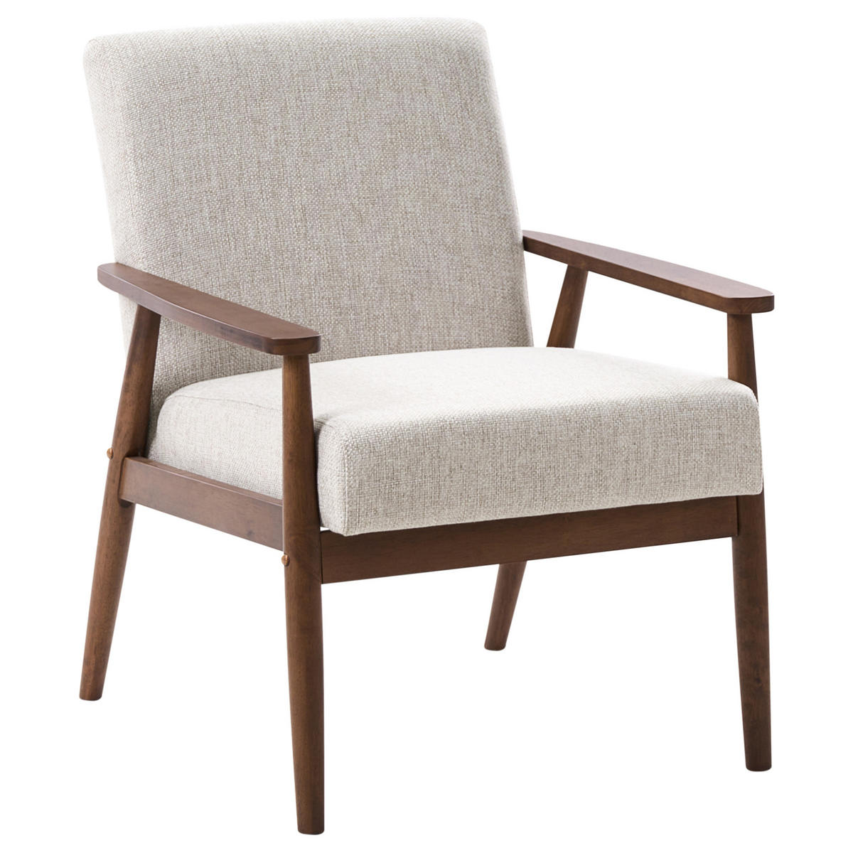SOFA-SET 6-Sitzer Stoff Dunkelbraun/Grau Esrum - Braun/Grau, Textil (151/79/72cm) - Beliani