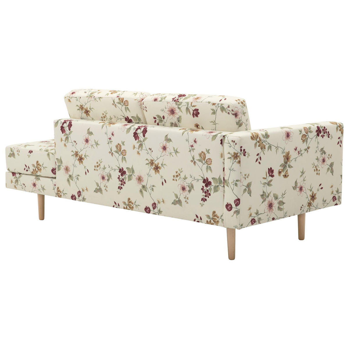 RECAMIERE Armlehne links Keara Flachgewebe weiß - Weiß, Kunststoff (190/87/81cm) - 58aufmkessel