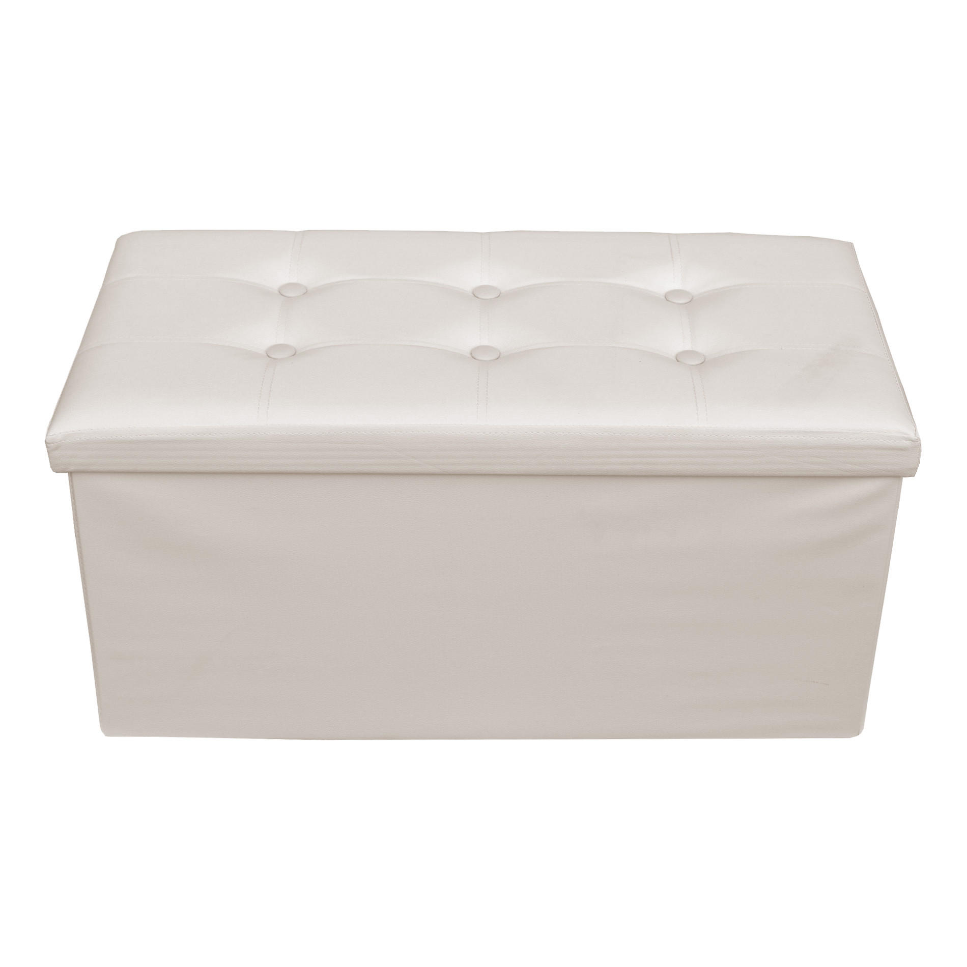 Mobili Rebecca Fusshocker Beige 38x38x76 cm