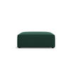 POUF Jodie aus strukturiertem Stoff grün - Grün, Textil (80/40/102cm) - Micadoni