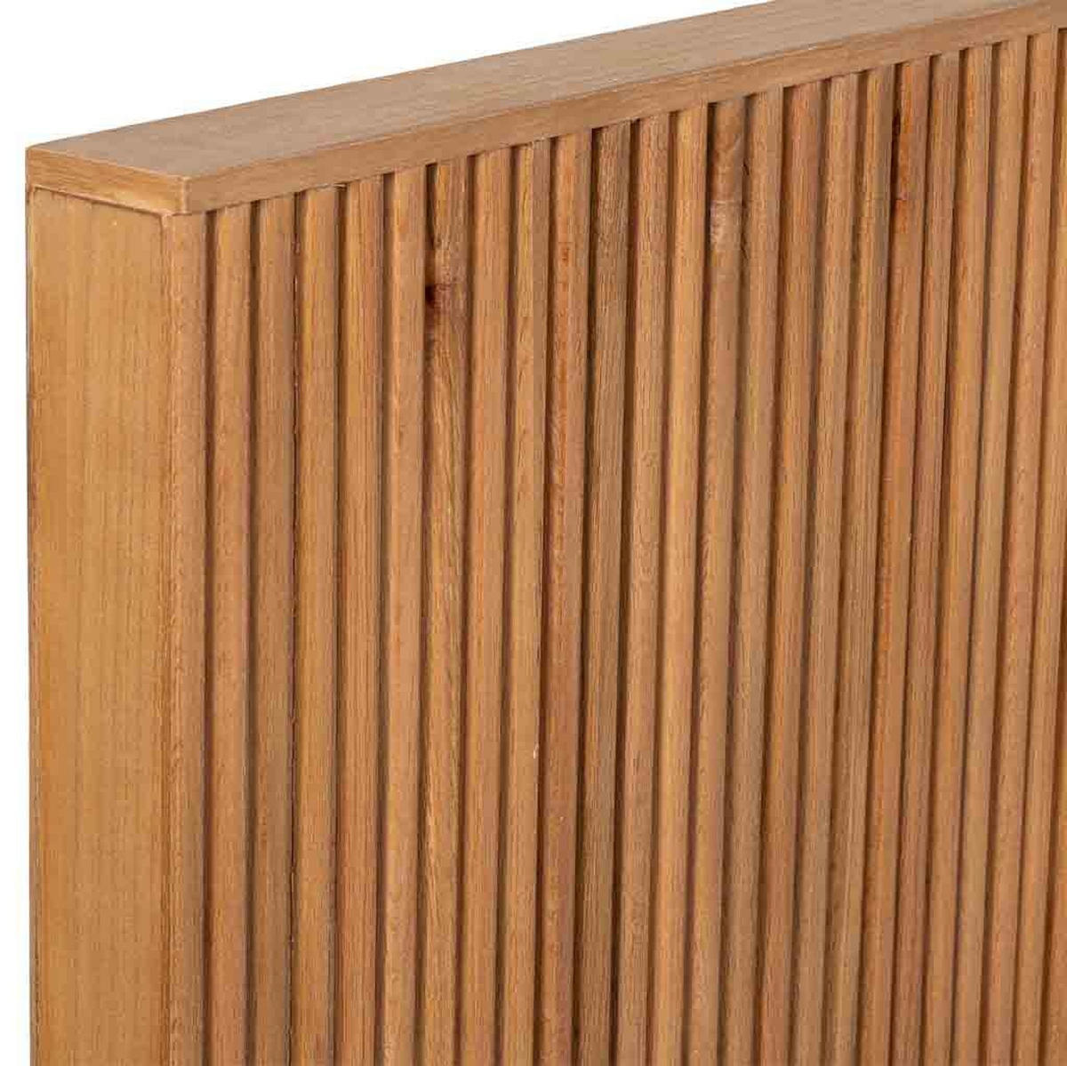 KOPFTEIL aus Holz, braun, 160x7x100cm - Braun, Holz (160/100/7cm) - Wanderlust