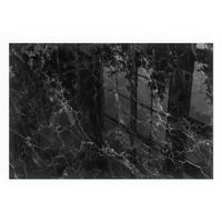 GLASPLATTE für Kamin 60x40 cm - Schwarz, Glas (60/40/0.4cm) - TULUP