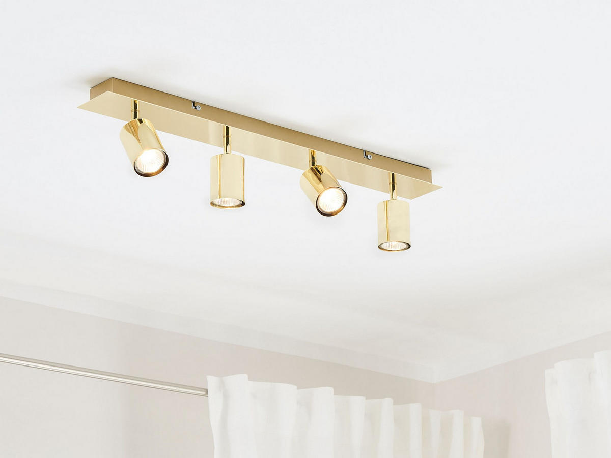 WANDLEUCHTE 2er-Set Tigris 12/13/13 cm - Goldfarben, Metall (70/17/8cm) - Beliani