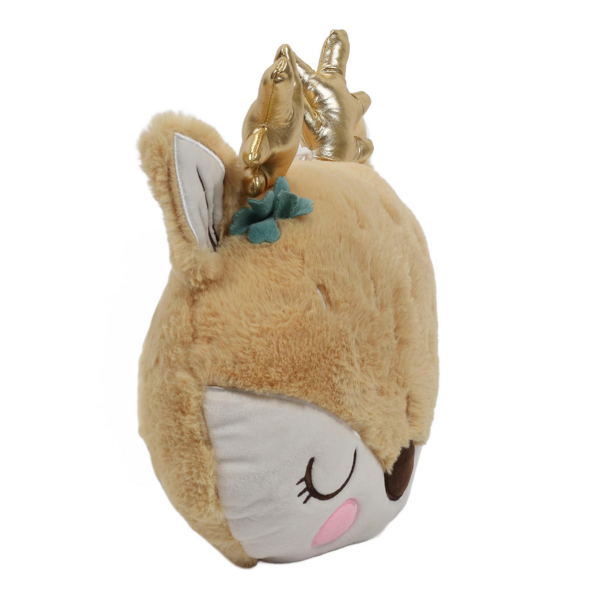 KUSCHELKISSEN Rentier 28/25/10 cm - Multicolor, Textil (25/28cm) - Home Styling Collection