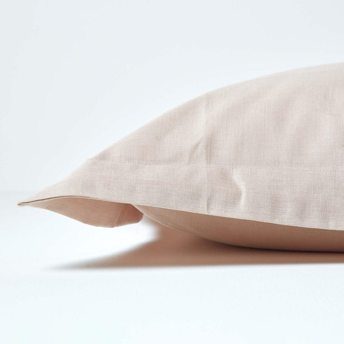 KISSENBEZUG Leinen mit Stehsaum - Beige, Textil (50/90cm) - Homescapes