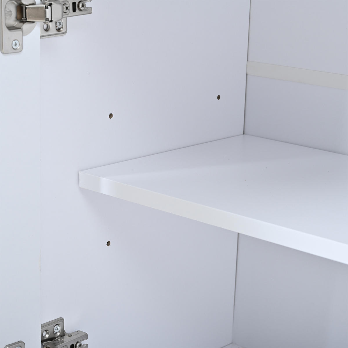 SIDEBOARD DE-37844 mit 3 Schubladen und 3 Türen Weiß - Weiß, Holzwerkstoff (120/80/35cm) - ComfortXL