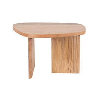 BEISTELLTISCH Organic Natürlich 60.5/40/38 cm - Hellbraun, Holz (60.5/40/38cm) - Leitmotiv
