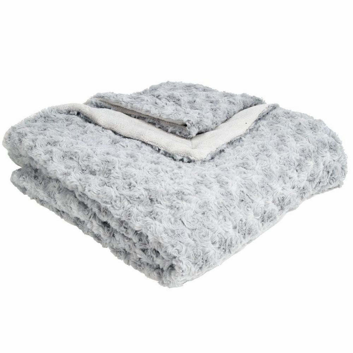 TAGESDECKE 120 cm - Grau, Textil (120/160cm) - Atmosphera Createur d´interieur