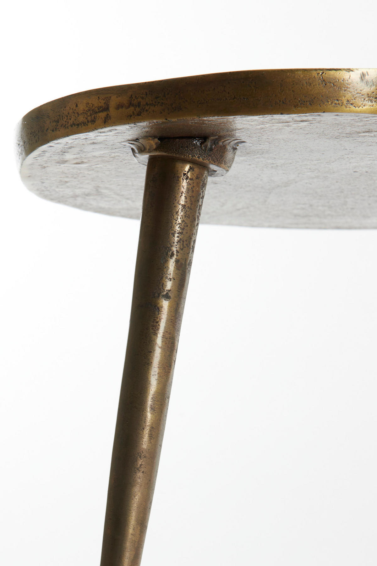 BEISTELLTISCH Lienz Bronze 67/49/41 cm - Bronzefarben, Metall (67/49/41cm) - Light & Living