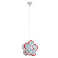 DECKENLEUCHTE Holz bunt Schaf-Design - Multicolor, Holz (32.5/32.5/110cm)