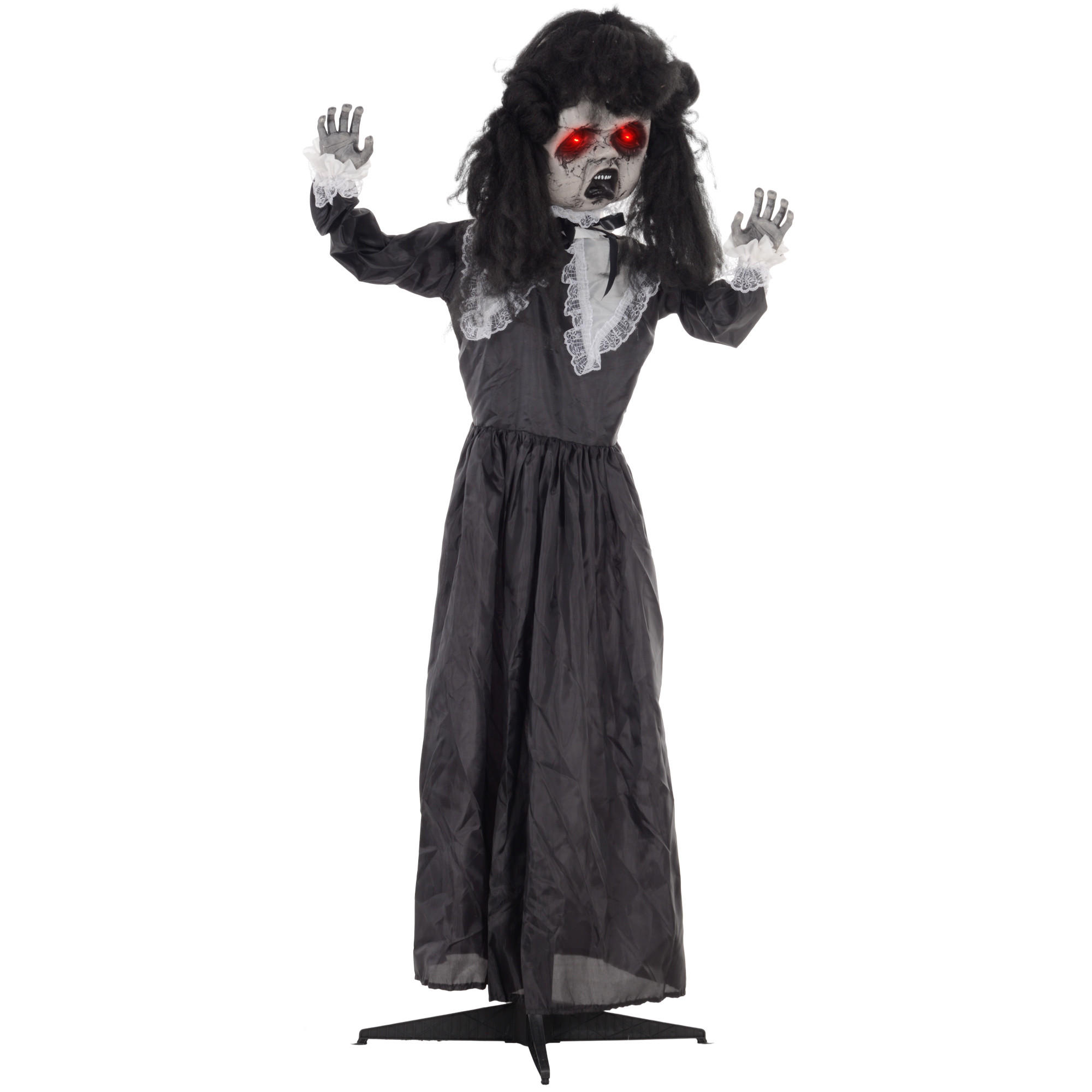 HALLOWEEN-DEKORATION Schwarz 65.0/15.0/160.0cm - Schwarz, Metall (15/160/65cm)