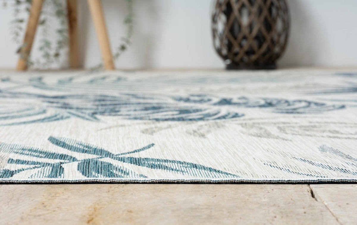 OUTDOORTEPPICH Malik Petrol,Hellgrau,Dunkelblau 160/230 cm - Petrol, Textil (160/230cm) - My-Rug