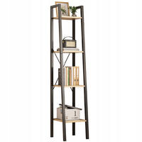 BÜCHERREGAL, braun 34/32/148 cm - Braun, Holzwerkstoff (34/148/32cm)