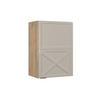 HÄNGESCHRANK Fame-Line GrauBeige 50 cm - Honigeiche/Eiche Wotan, Holzwerkstoff (50/72/34.1cm) - Vicco