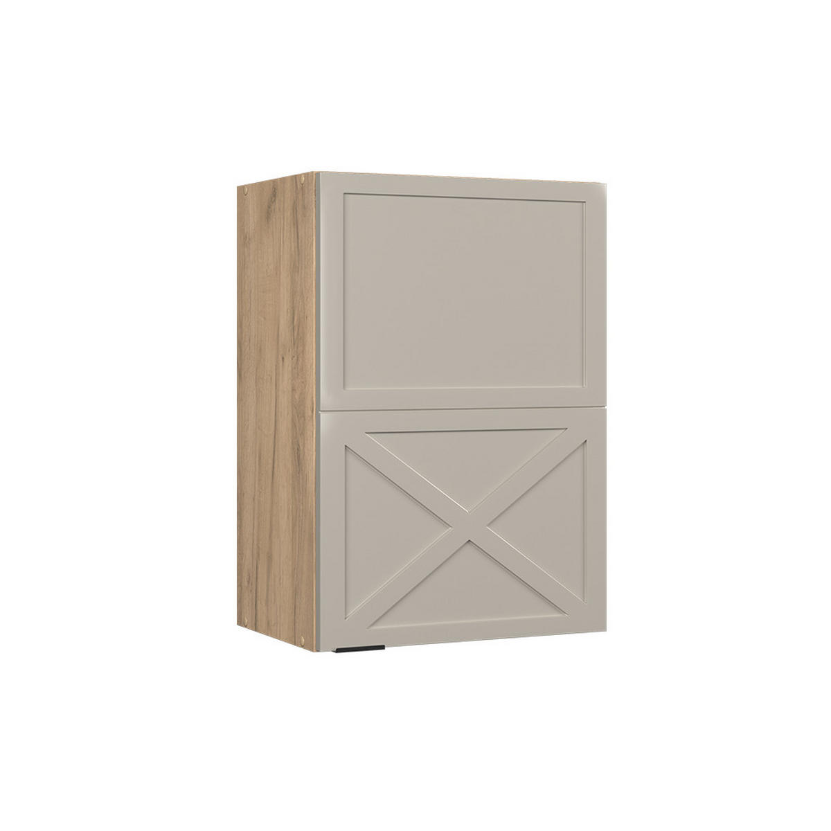 HÄNGESCHRANK Fame-Line GrauBeige 50 cm - Honigeiche/Eiche Wotan, Holzwerkstoff (50/72/34.1cm) - Vicco