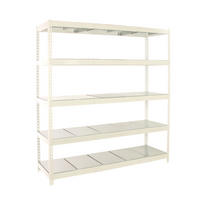 SCHWERLASTREGAL Metal Beast Five HxBxT 200 x 240 x 90 cm Fachlast 400 kg Weiß - Weiß, Metall (240/200/90cm) - PROREGAL