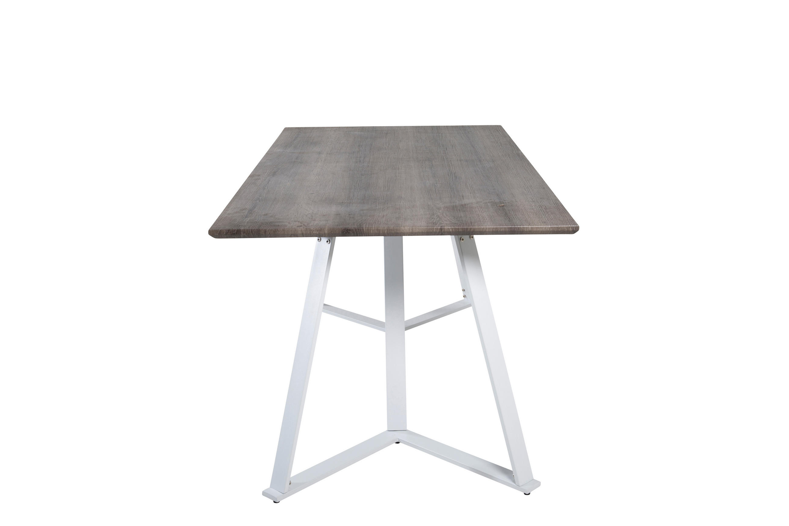 ESSTISCH Marina Grau 90x180x75 - Grau, Papier (180/90/75cm) - FURNLUX