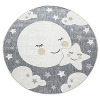 TWEET 465 GRAU 120D - Grau, Kunststoff (120/120cm) - Paco Home